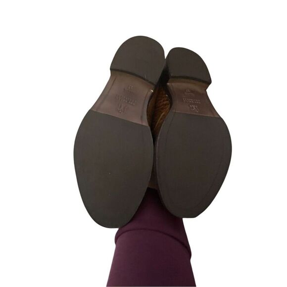 Brunello Cucinelli Unisex Brown Slip-On Loafers Size 6.5 Casual - Picture 4 of 8